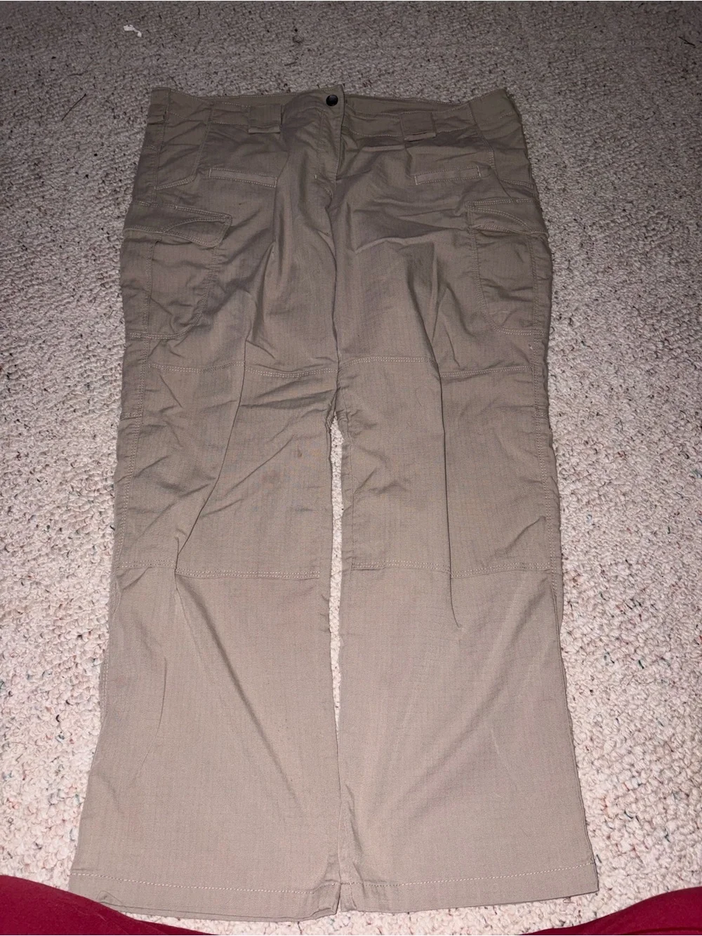 Women’s  Khaki Tactical Pants - Classic Utility Style